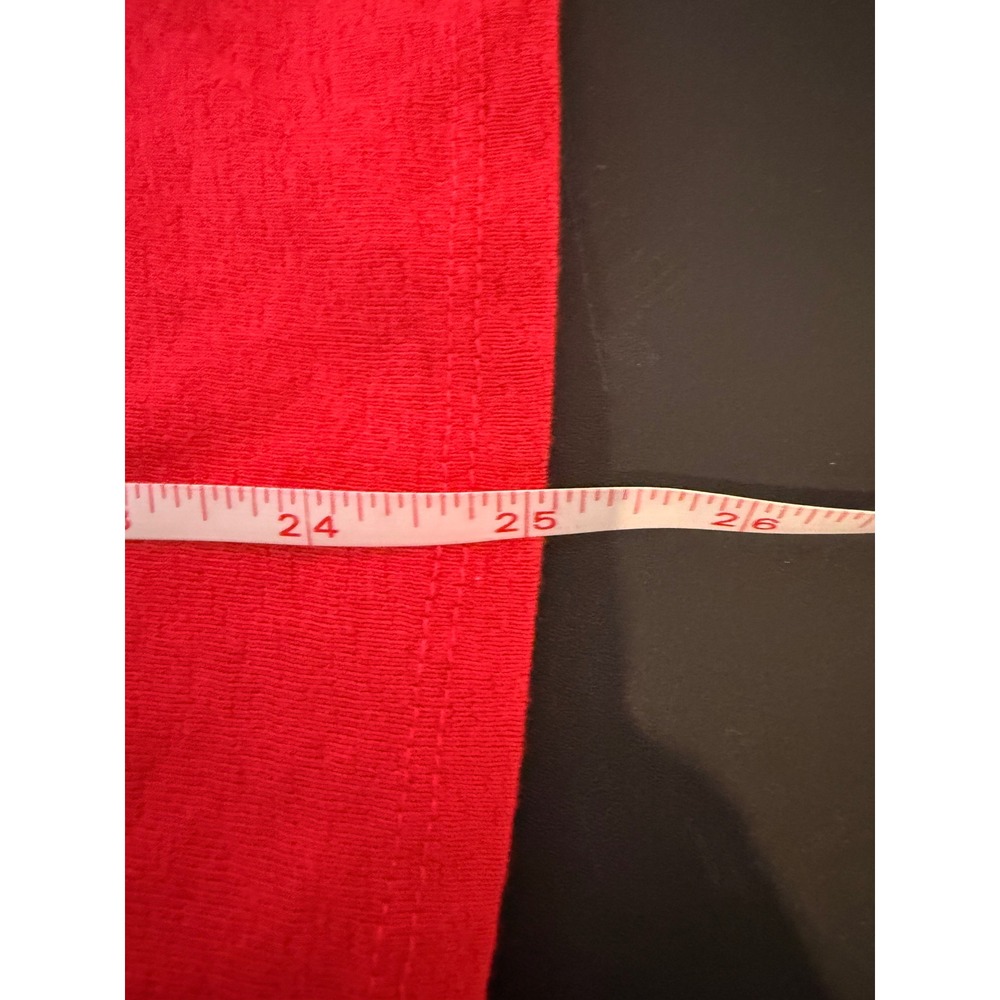Loft Outlet V-Neck Tank Top Womens Red  Knots - Large - Picture 5 of 8
